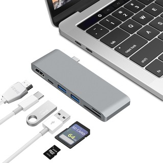 Đầu đọc thẻ nhớ sd hai đầu usb 3.0 hdmi cho macbook pro air 13 2020 m1 chip