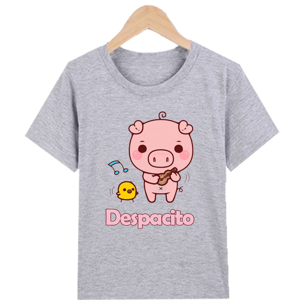 Áo thun nữ tay ngắn in hình Chú Heo Despacito ATNK 1317 | BigBuy360 - bigbuy360.vn