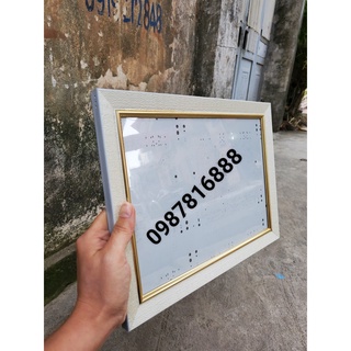Khung bằng khen giấy khen, khung hinh khổ a4 21x30 chuẩn giấy khen, ship hỏa tốc khung gia tại xưởng bo viền