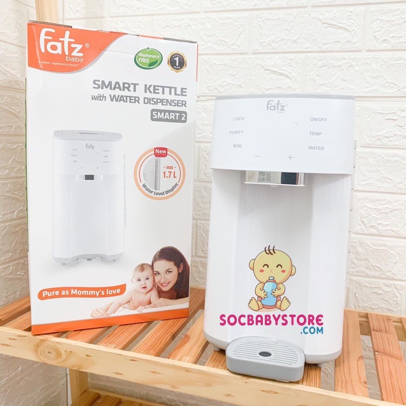 1700ml Bình đun và hâm nước pha sữa thông minh Fatzbaby Smart 2