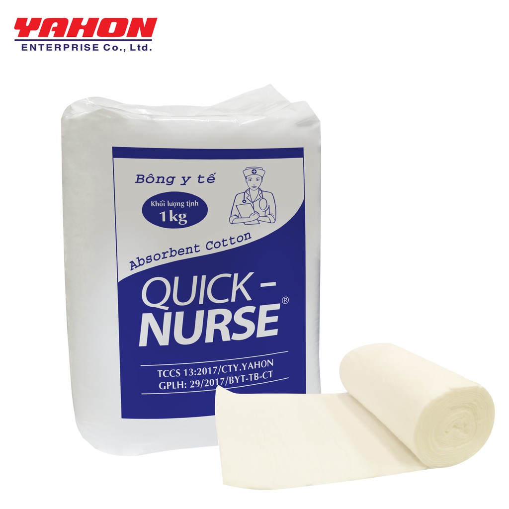 BÔNG Y TẾ QUICK-NURSE 1KG