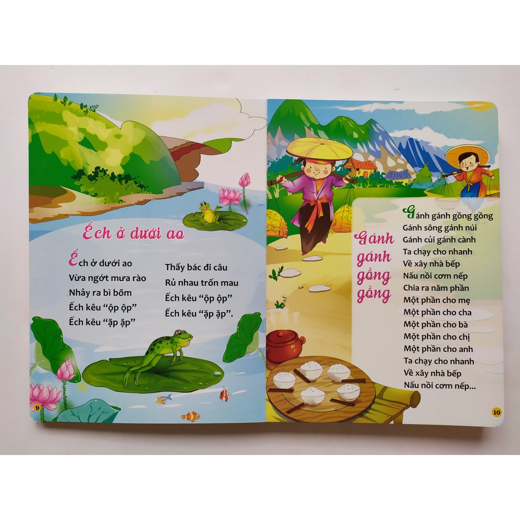 Sách Giấy Cứng - Đồng Dao Cho Em
