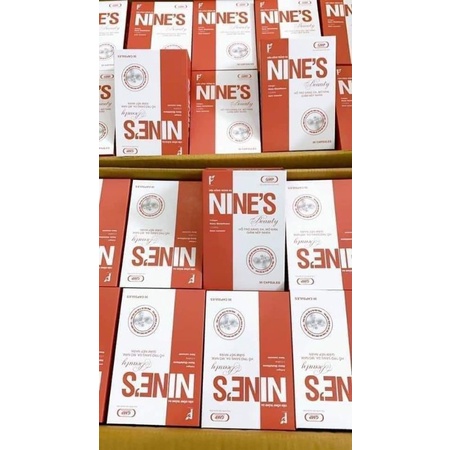 Viên uống trắng da Nines Beauty nâng tông tức thì giảm nhăn