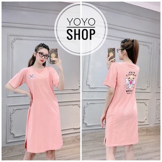 ĐẦM BIGSIZE DÁNG SUÔNG THUN THÁI FORM RỘNG DƯỚI 70KG