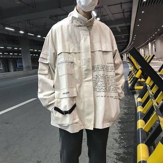 Áo Khoác Jacket Túi Hộp Kaki Nam Nữ