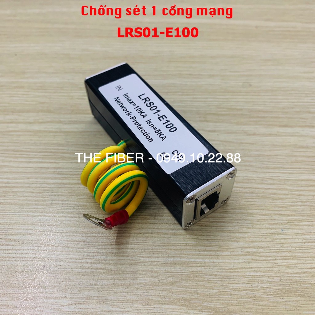 Thiết bị chống sét cho đường truyền tín hiệu mạng / Camera IP LRS01-E100