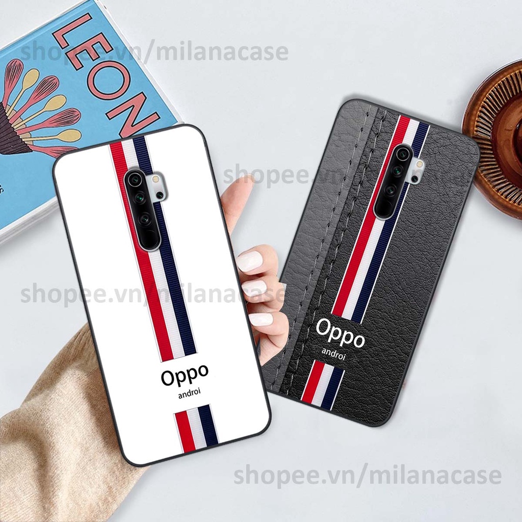 Ốp Xiaomi Redmi Note 8 / Note 8 Pro in giả da phong cách thể thao, cá tính, thời trang