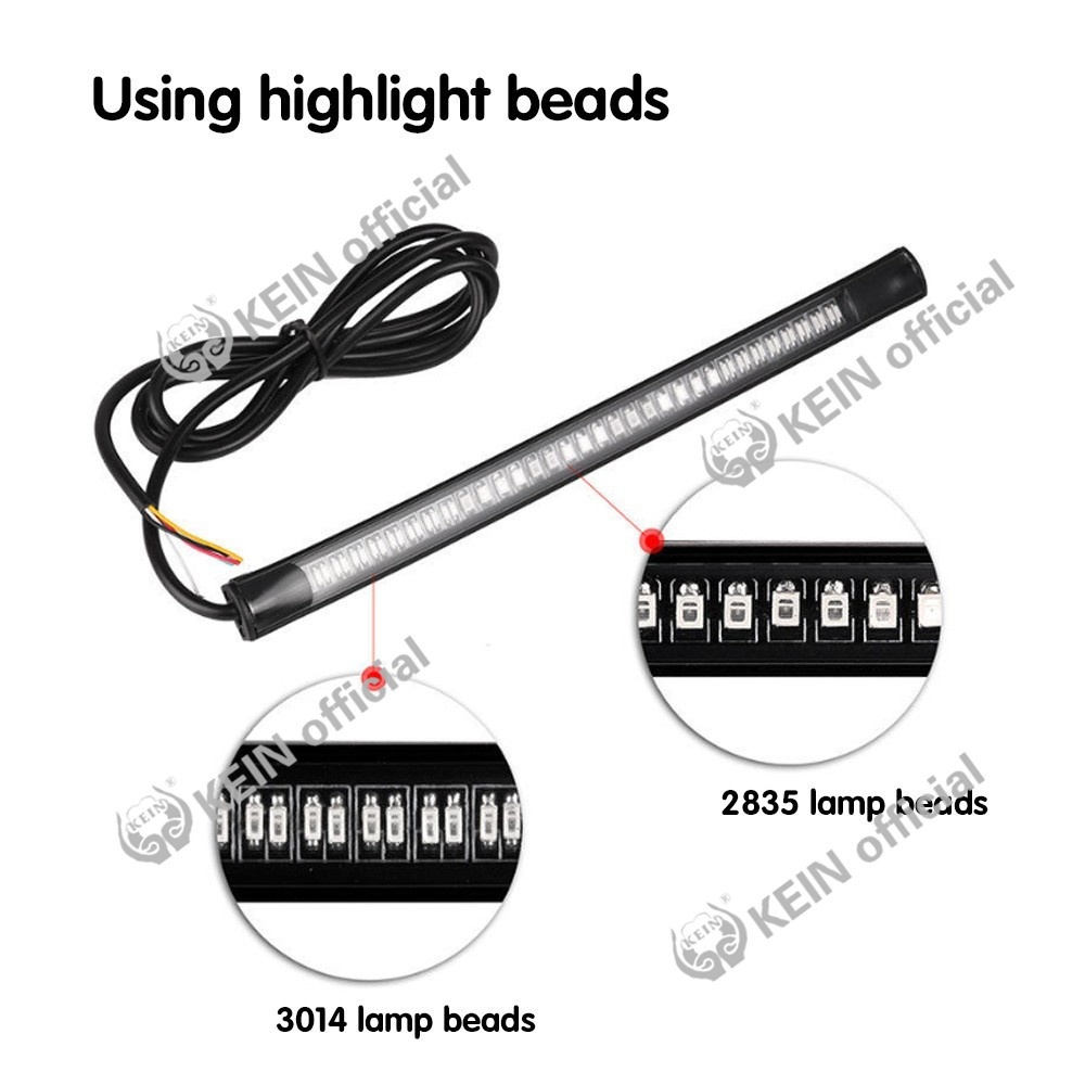 Đèn LED Phanh Xe Hơi Dc 12V Chống Thấm Nước Nhiều Màu Sắc