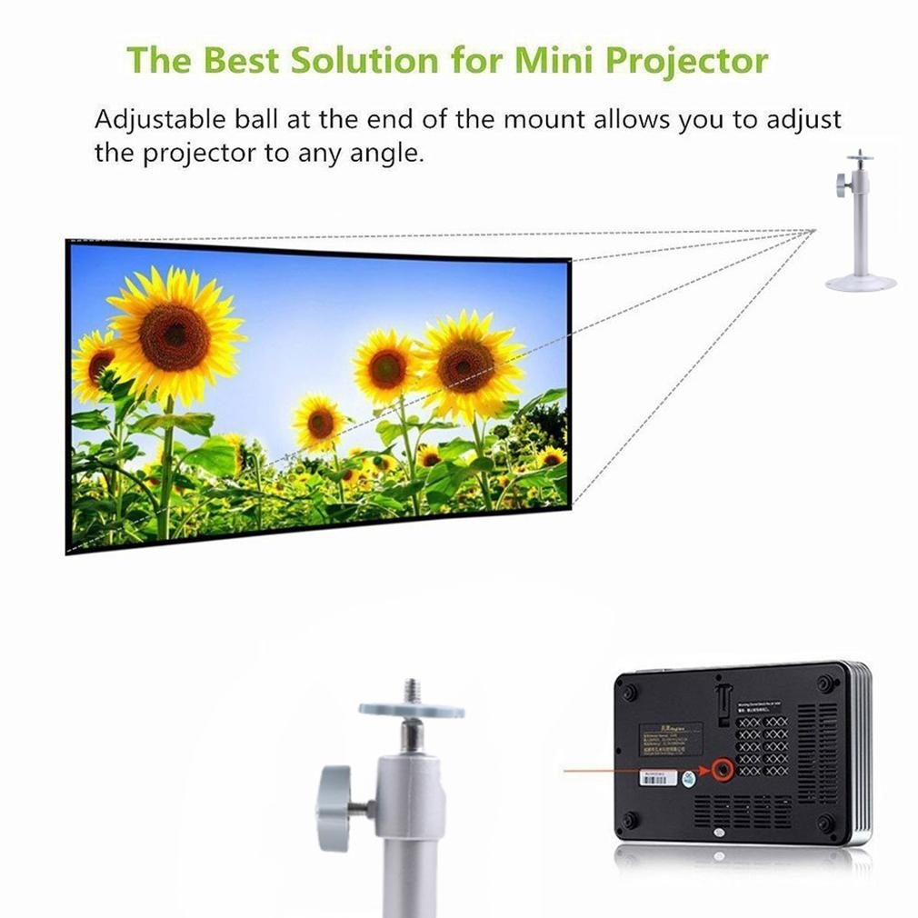 Giá đỡ máy chiếu treo tường bằng hợp kim nhôm xoay 360 độ tiện dụng