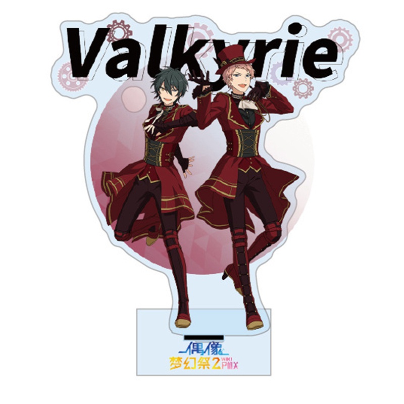 Mô hình nhân vật anime có giá đỡ bằng acrylic để bàn trang trí