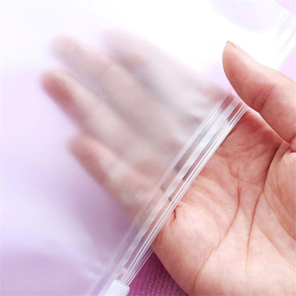 UUMIR Bộ 5 Túi Nhựa Trong Mờ Chống Thấm Nước Tiện Dụng Mang Đi Du Lịch