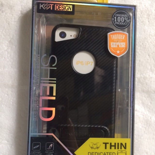Ốp lưng KT màu Cacbon iPhone 6/6s