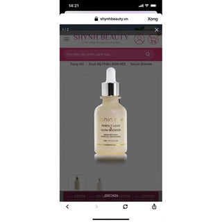 Serum căng bóng da Shinnee