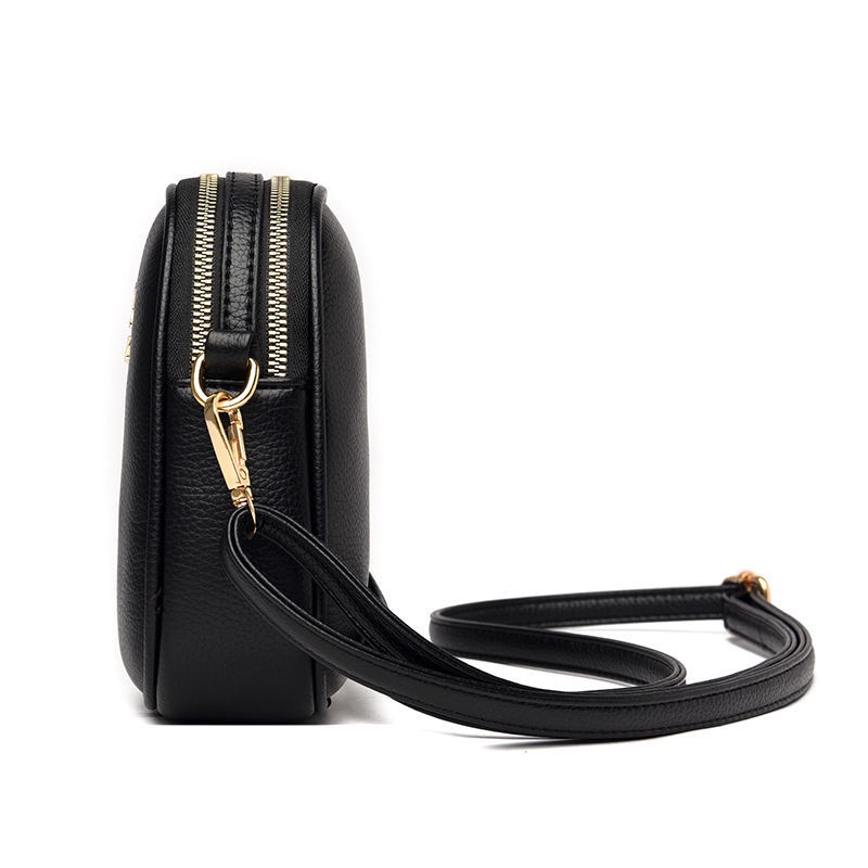 Túi Đeo Chéo Da Bò Mini Thời Trang Cho Nữ Dễ Phối Đồ