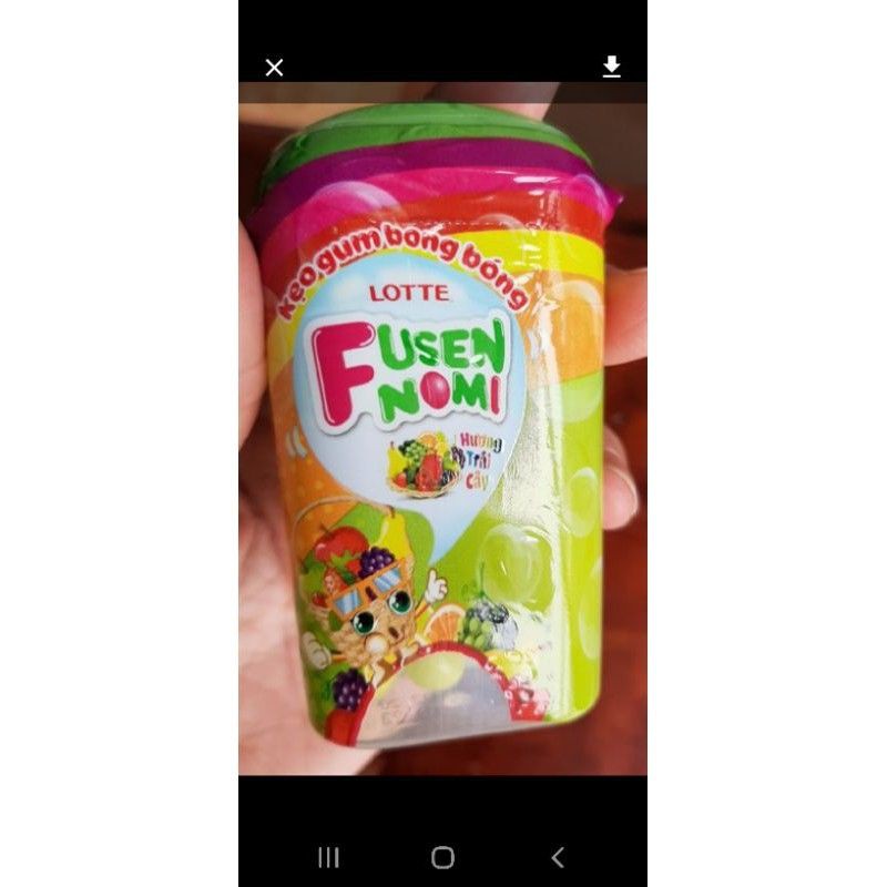 KẸO BONG BÓNG FUSEN NOMI CHO BÉ