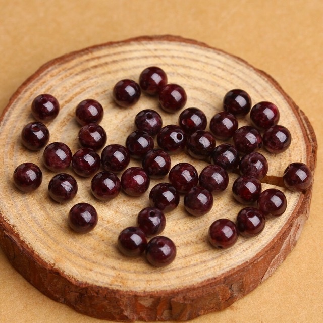 [GIÁ SỈ] Tự nhiên 100%: Hạt Garnet (ngọc hồng lựu) làm vòng tay - PH415