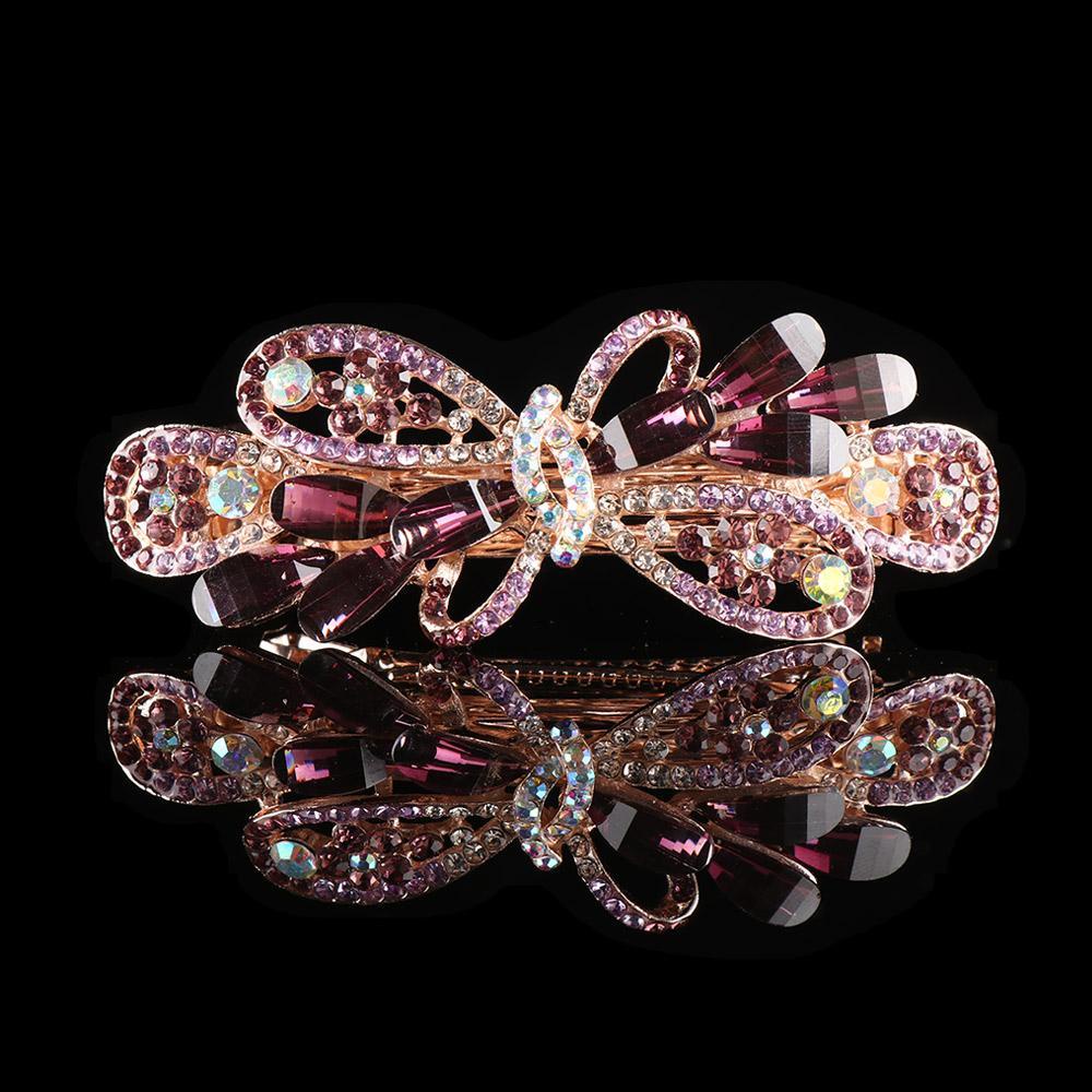 ME Kẹp Tóc Đính Hoa Nhựa Cho Nữ