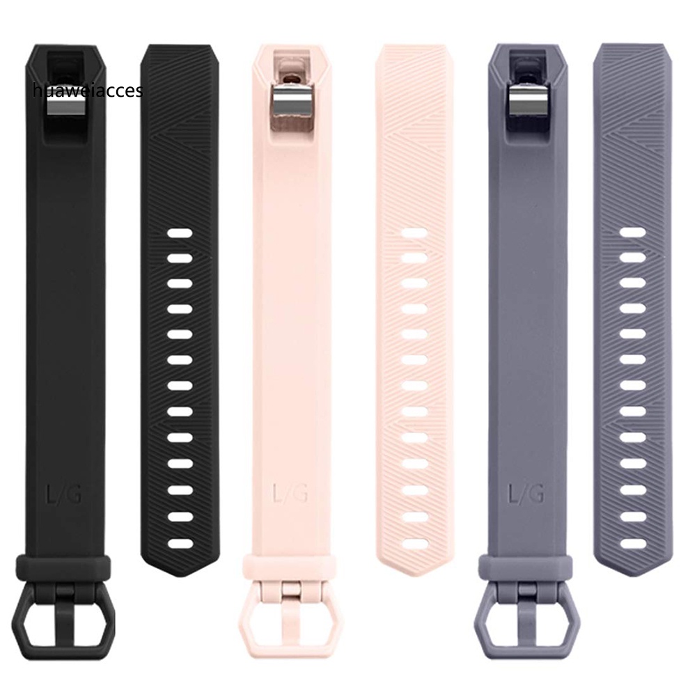 Dây Đeo Thay Thế Bằng Silicon Cho Đồng Hồ Fitbit Alta Hr