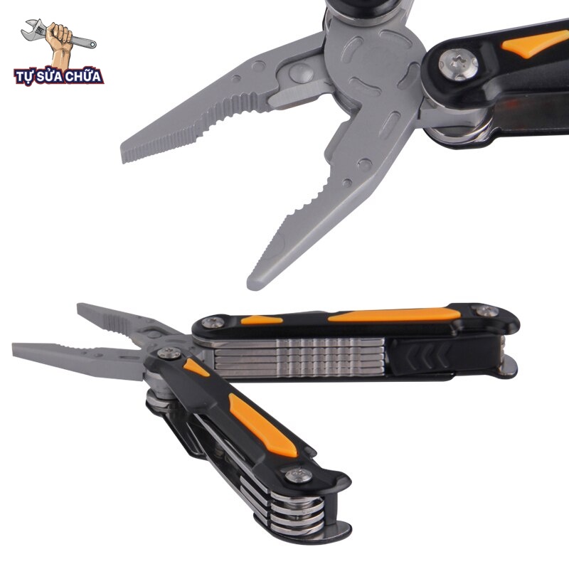 Kìm đa năng 13 trong 1 cao cấp CHÍNH HÃNG R'DEER RT-2352 nhỏ gọn, tiện lợi chuyên dùng cứu hộ, thoát hiểm, cấp cứu, sinh