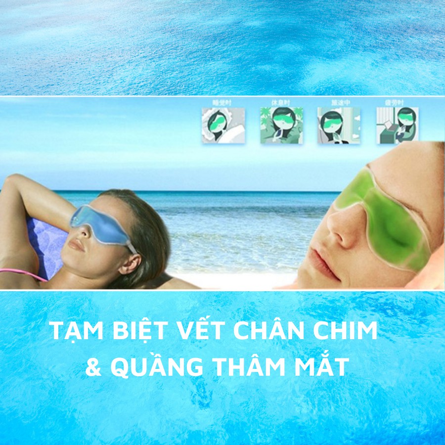 Túi Chườm Mắt Nóng, Lạnh Taiwan Stanch R&amp;R Eye Mask (cỡ lớn)
