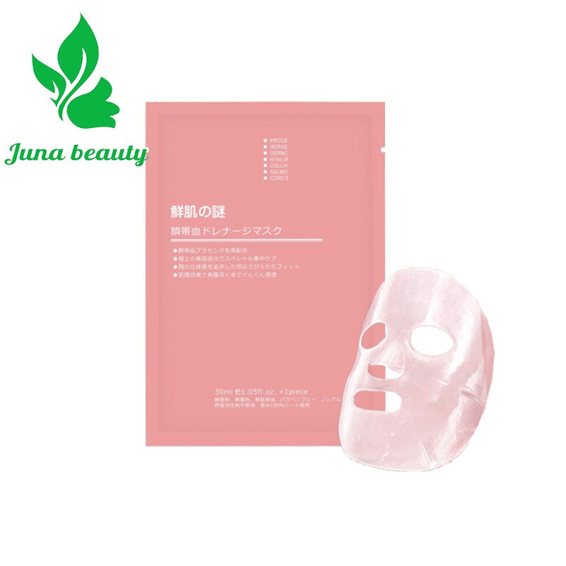 Mặt Nạ Nhau Thai Cừu,  Mặt nạ  Cuống Rốn Nhật Bản Rwine Beauty