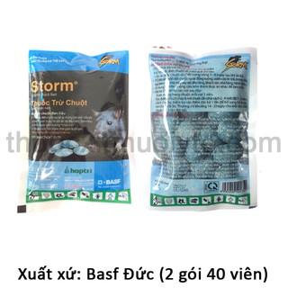  combo 2 gói THUỐC DIỆT CHUỘT STORM 20v