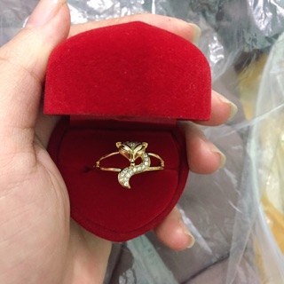 Nhẫn hồ ly tình duyên. Hàng xi Thailand.