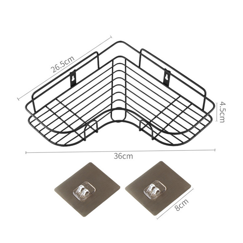 1 giá đựng đồ dán góc tường tiện lợi giặt