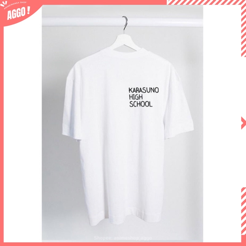 Áo thun Anime- Haikyuu Anime Karasuno High School T-Shirt