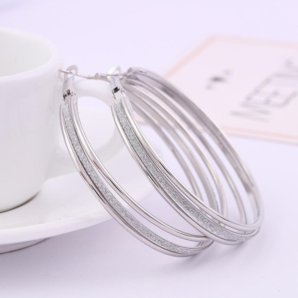 Đôi Bông Tai Khoen Tròn Thời Trang Cho Nữ