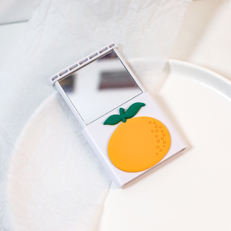 Gương cầm tay bỏ túi kiêm giá đỡ điện thoại tiện lợi