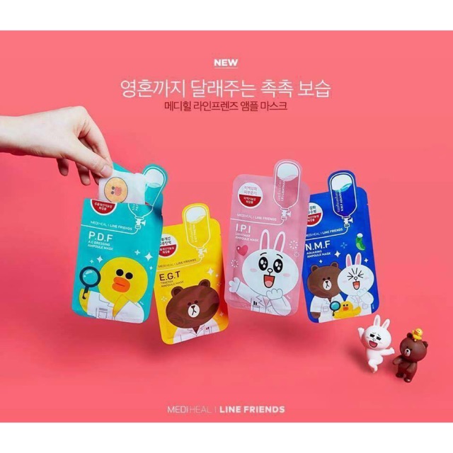 Mặt nạ MEDIHEAL LINE FRIENDS 