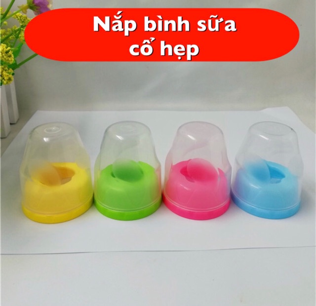 [Mã FMCG8 giảm 8% đơn 500K] Set nắp và cổ bình cho bình sữa cổ hẹp