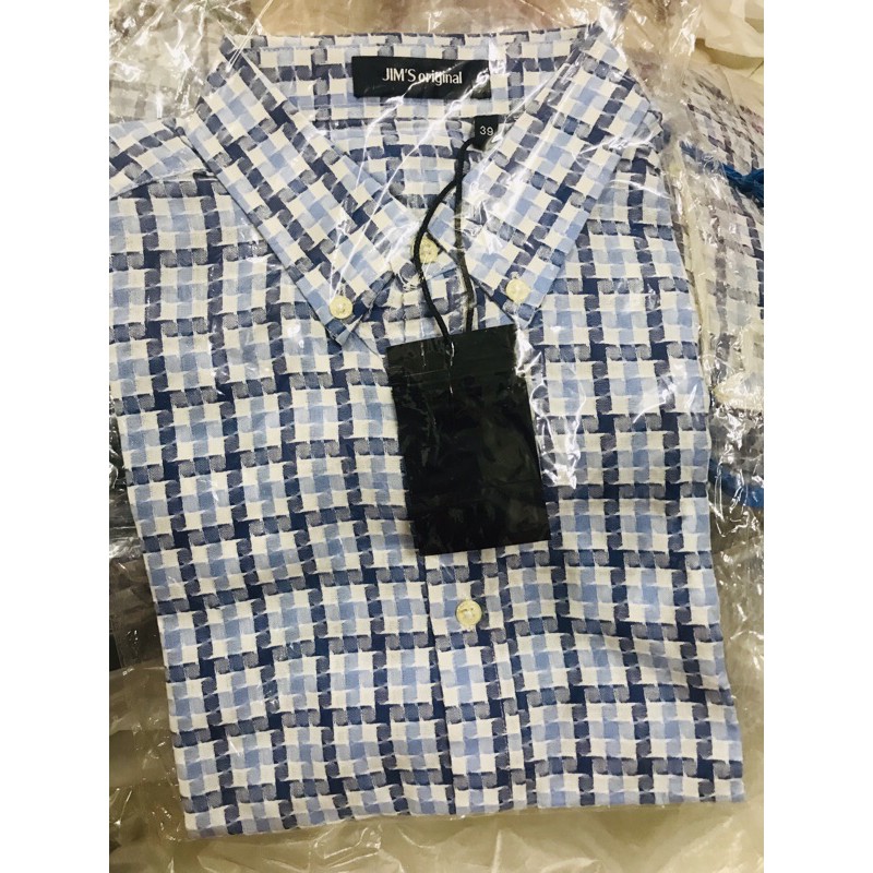 Áo sơ mi nam tay ngắn xuất dư | BigBuy360 - bigbuy360.vn