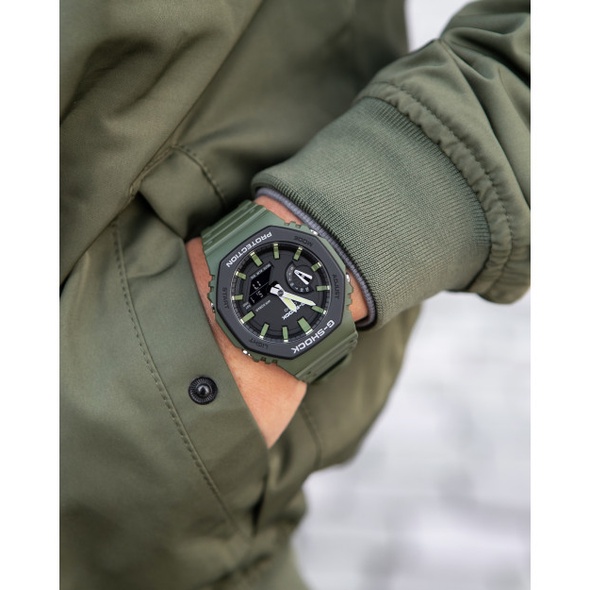 Đồng hồ nam Casio G-Shock GA-2110SU-3A chống va đập, chống nước 200m, hàng chính hãng