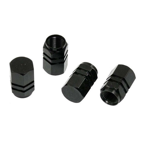 Bộ 4 nắp van lốp xe ô tô bằng nhôm dùng bảo vệ và trang trí xe