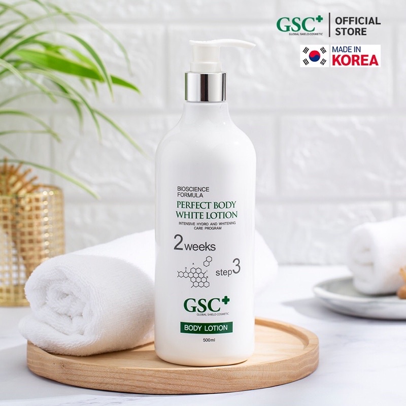 Kem dưỡng trắng da body GSC 500ml