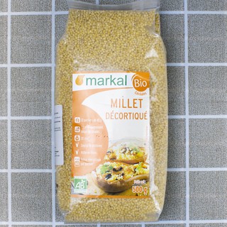 [100g] Hạt Kê Hữu Cơ Đã Bóc Vỏ Markal