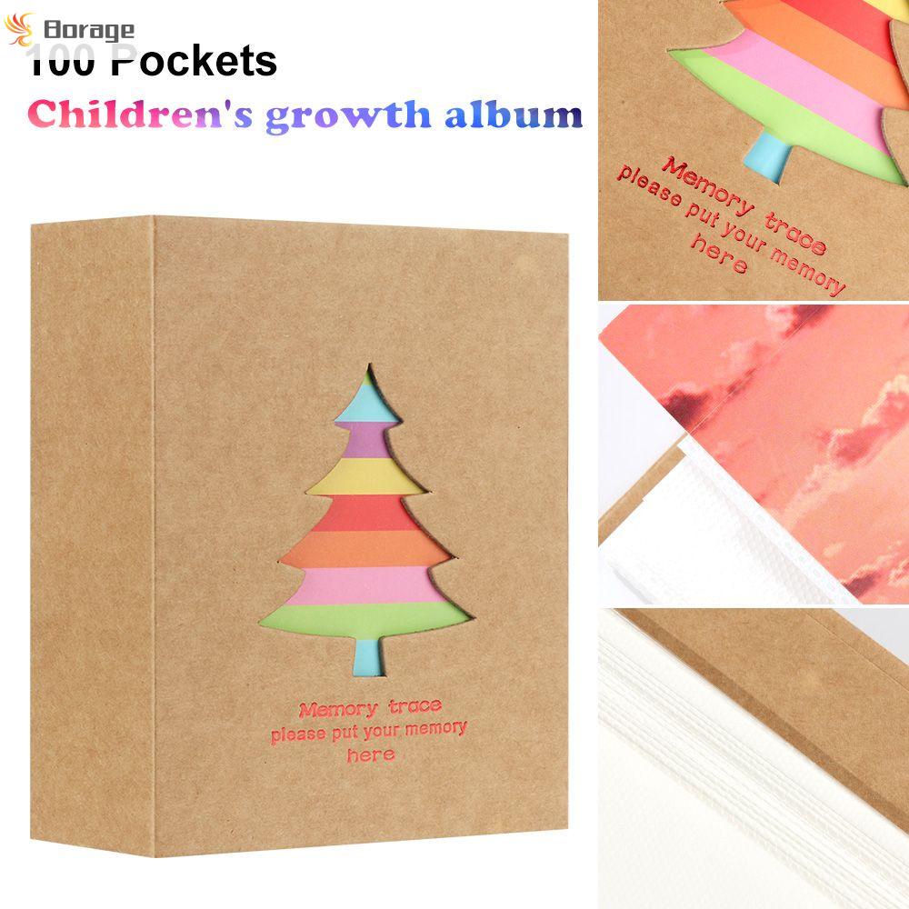 Album sưu tập ảnh 100 ngăn 6 inch cho bé