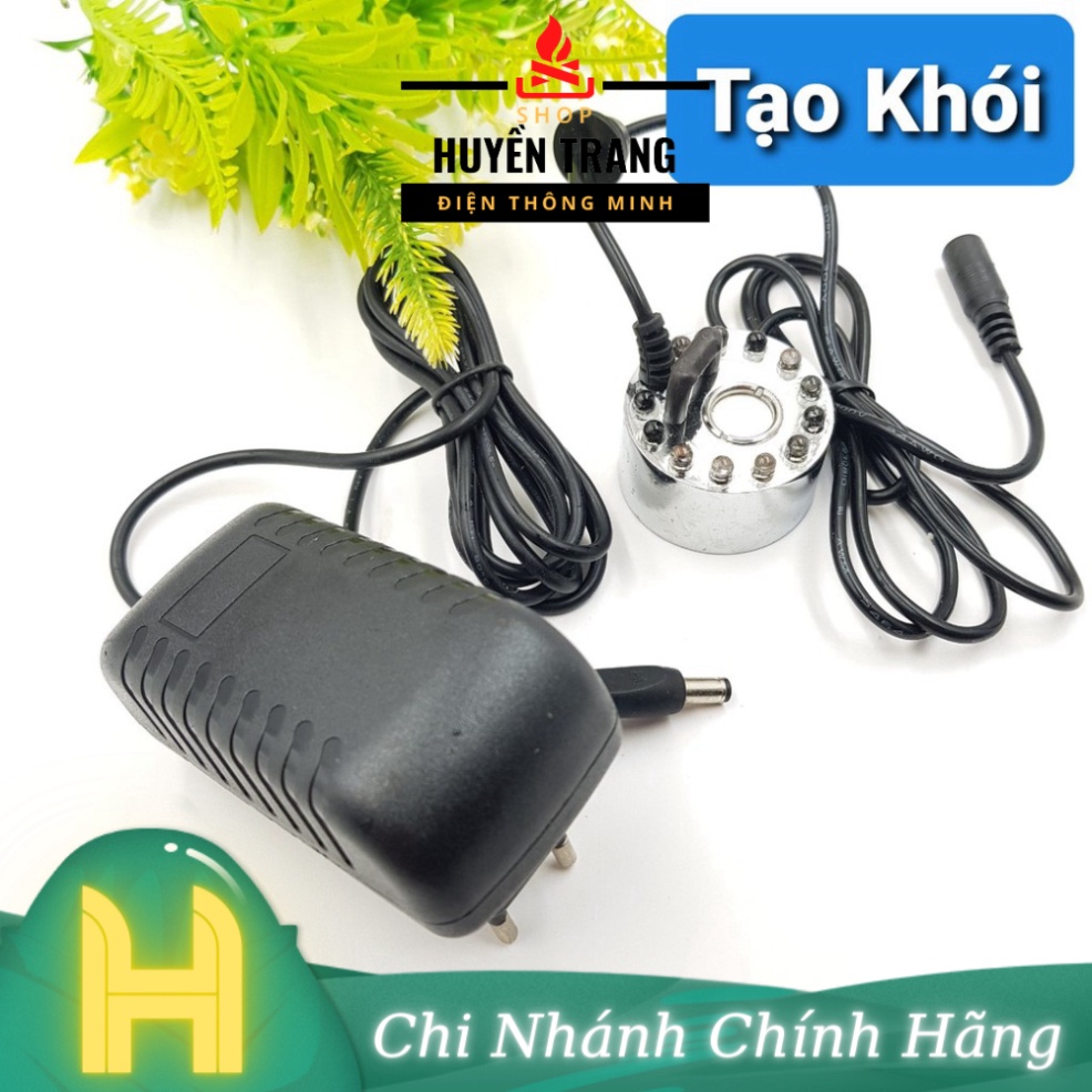 ❤️Giải Nhiệt Mùa Hè❤️Bộ Tạo Hơi Sương Tạo Ẩm Tiểu Cảnh 12 Led Cả Nguồn❤️Tạo Hơi Nước❤️Tạo Sương Siêu Âm, Phun Sương