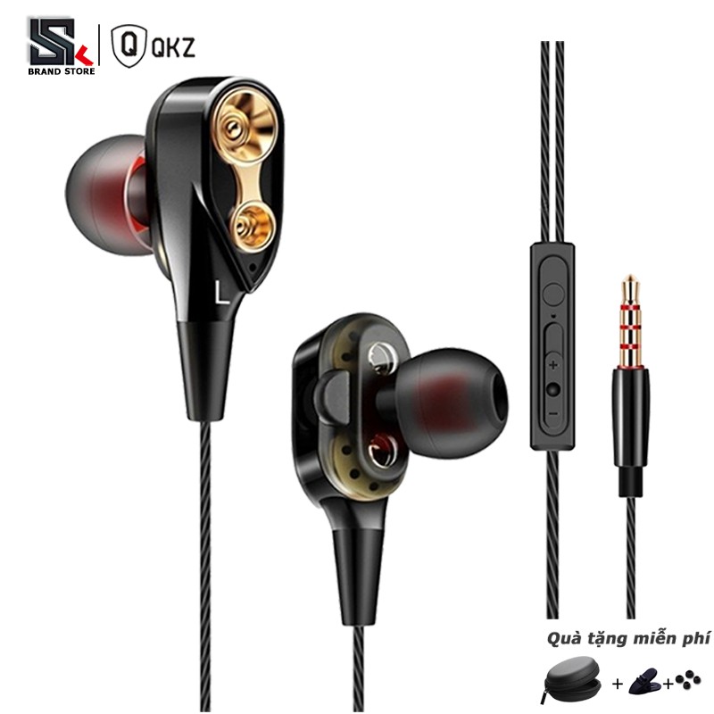 Tai nghe nhét tai QKZ Ck8 dài 1.2m giác cắm 3.5mm