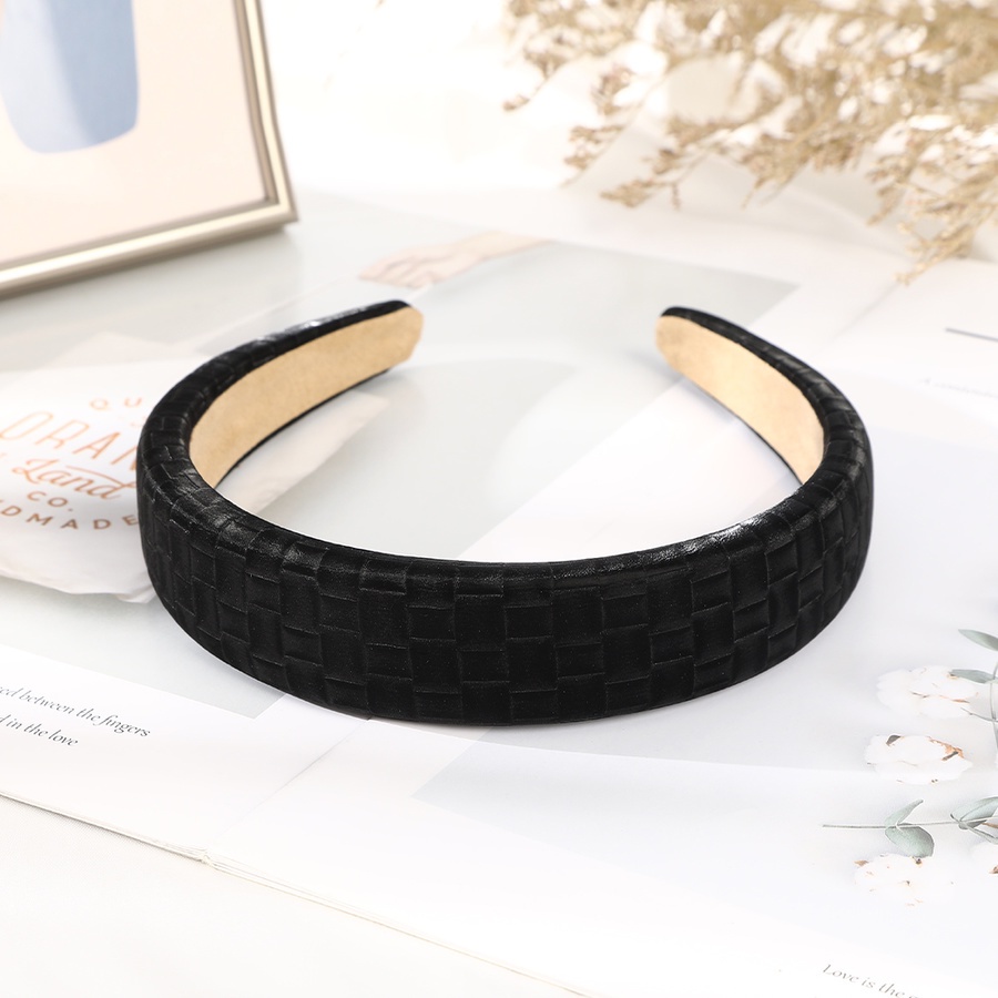 Băng Đô Bản Rộng Màu Sắc Trơn Phong Cách Hàn Quốc Thời Trang Cho Nữ
