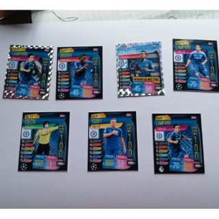 Thẻ cầu thủ chelsea combo 7 thẻ