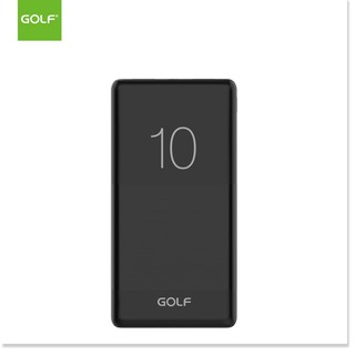 Pin sạc dự phòng 10000mAh Golf CANDY G80 2 cổng USB vỏ nhựa ABS chống cháy - Hàng Chính Hãng thumbnail