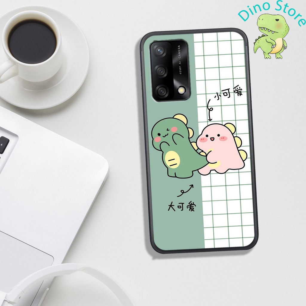 ỐP LƯNG OPPO A54/A74/A94  ,  IN HÌNH KHỦNG LONG NGỘ NGHĨNH VÀ CUTE