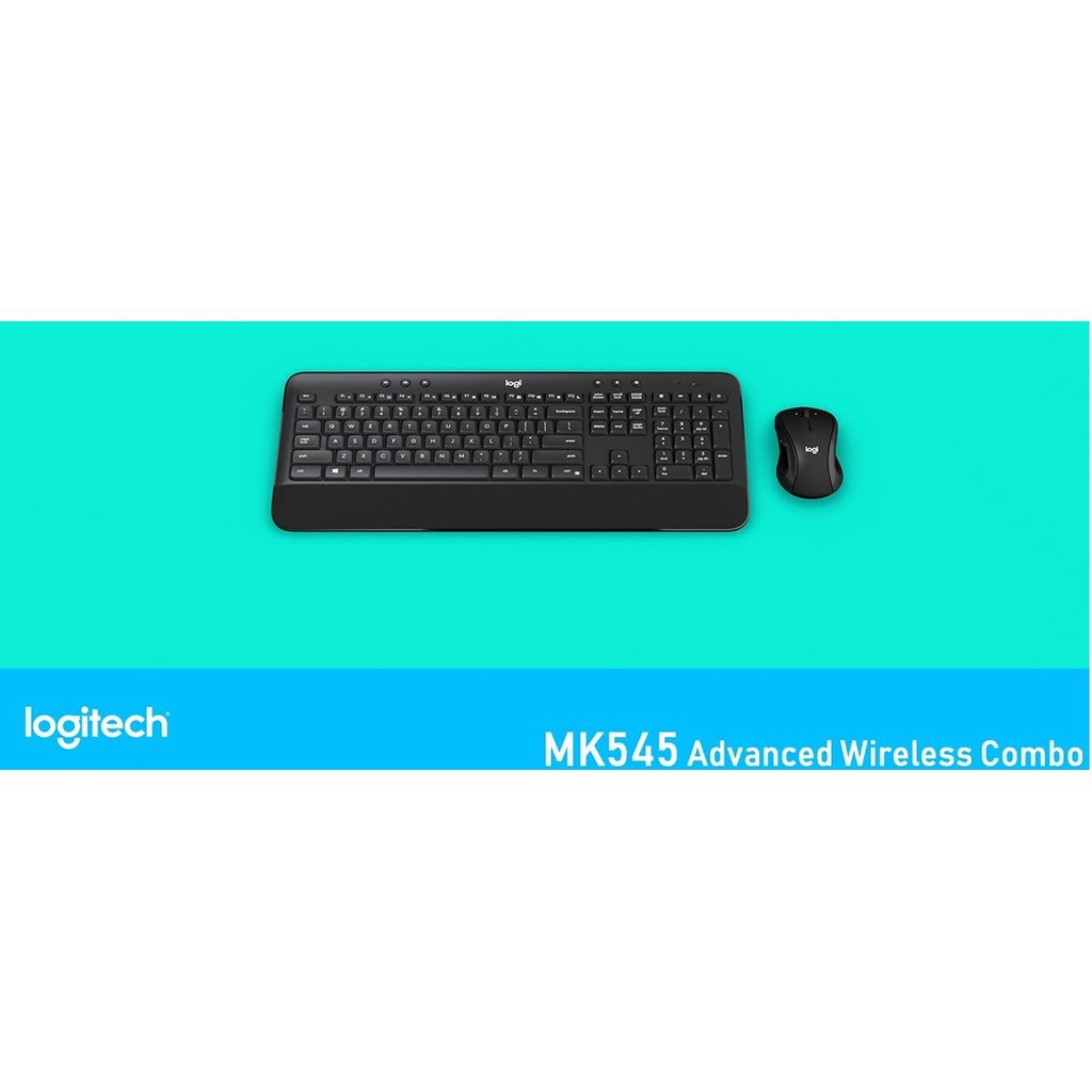 Bộ Bàn phím Chuột Logitech không dây MK545 - Hãng chính thức