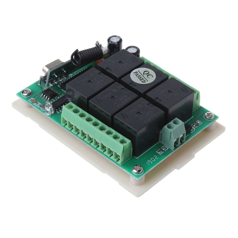 Bảng mạch 6 kênh không dây IOR DC12V 433MHz