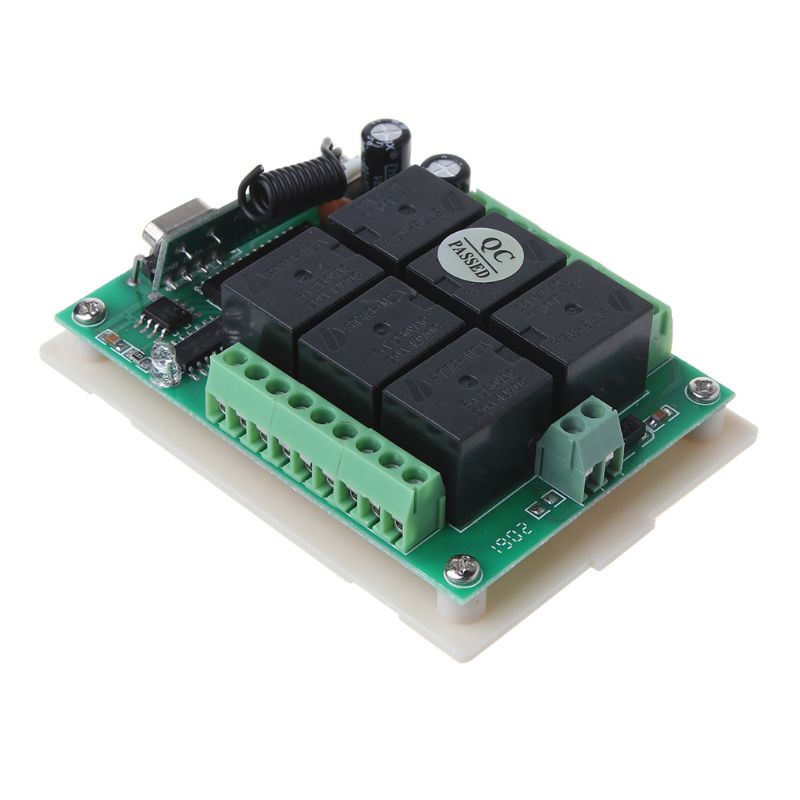 Bảng Mạch Truyền Nhận Tín Hiệu Không Dây Dc12V 6 Kênh Pcb 433mhz