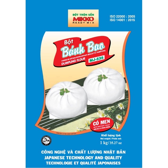 Bột bánh bao Mikko 1kg