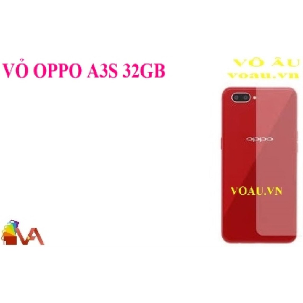 VỎ OPPO A3S 32GB MÀU ĐỎ